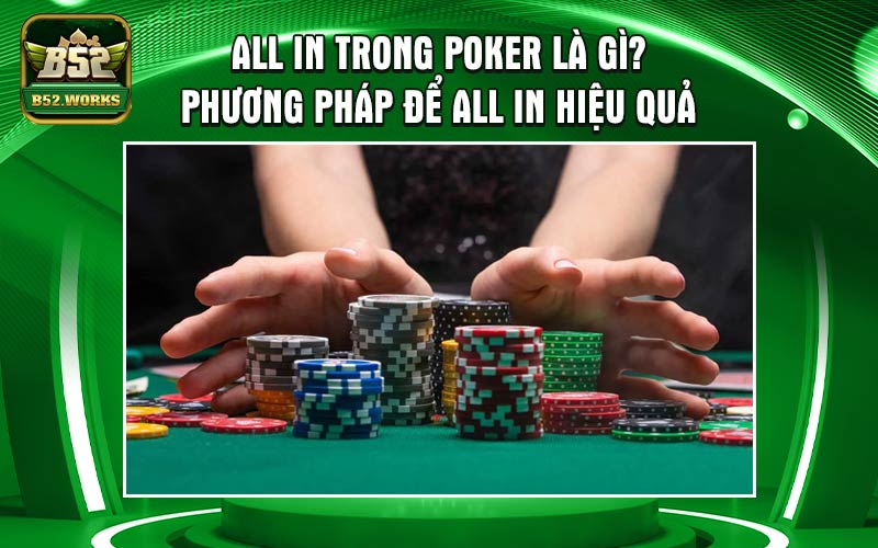 all in trong poker