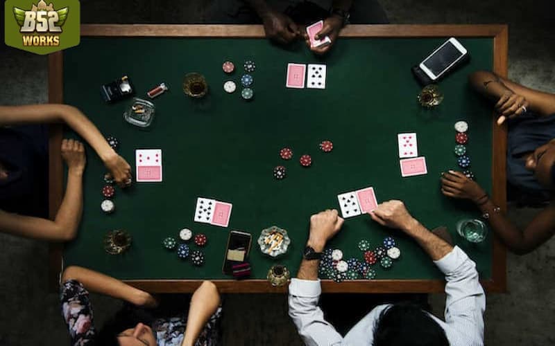 All in trong ván Poker có nhiều người chơi